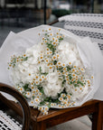 White Hydrangea & Chamomile Bouquet