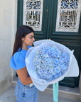Blue Hydrangea Bouquet