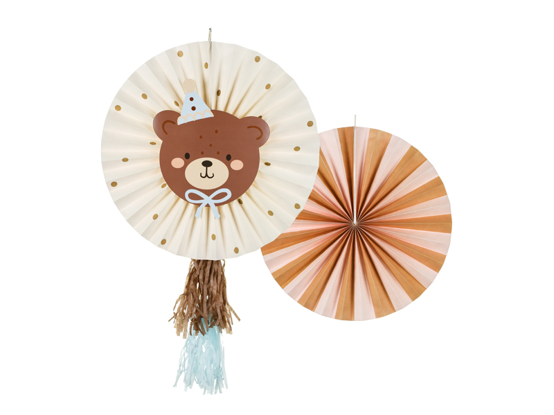 Decorative Rosettes Bear (2 pc.)