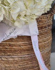 Pink & White Hydrangeas basket
